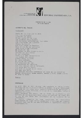 Proyecto de ficha "La vida nueva"
