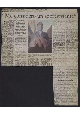 Entrevista a Raúl Zurita por Angélica Rivera