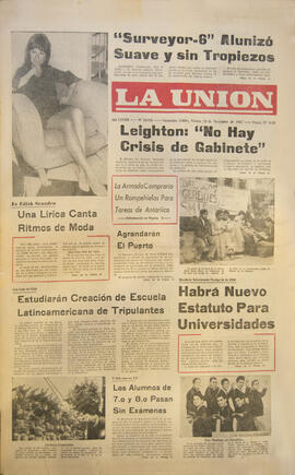 Raúl Zurita en fotografía de portada Diario La Unión
