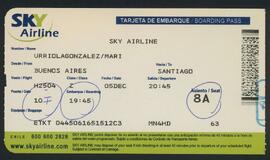 Boleto de avión Buenos Aires - Santiago de Chile