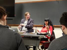 Clase de Javier Guerrero y Malú Urriola en Princeton University