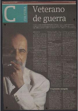 Artículo "Veterano de guerra" de Diario La Tercera