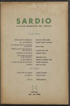 Sardio N° 3 y 4